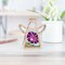 3.5" (H) Purple Morning Glory Ornament - Handcrafted in Texas - Mother's Angels® Christmas Angel Wings Figurine